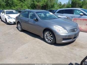  Salvage INFINITI G37x