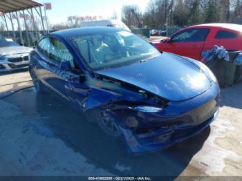  Salvage Tesla Model 3