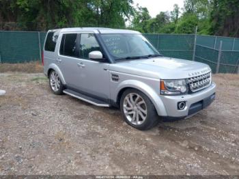  Salvage Land Rover LR4