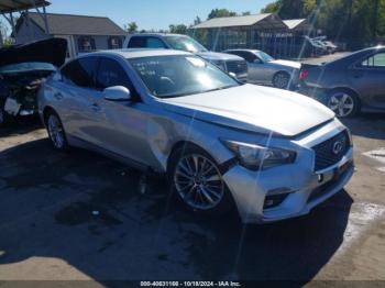  Salvage INFINITI Q50