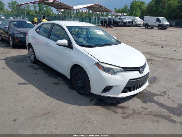  Salvage Toyota Corolla