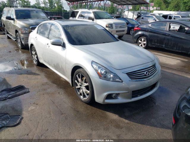  Salvage INFINITI G37x