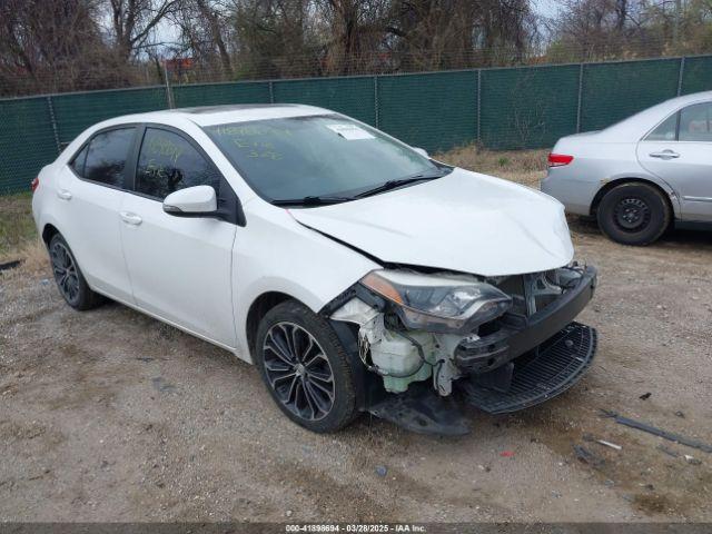 Salvage Toyota Corolla