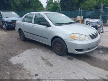  Salvage Toyota Corolla
