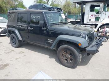  Salvage Jeep Wrangler