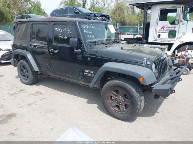  Salvage Jeep Wrangler