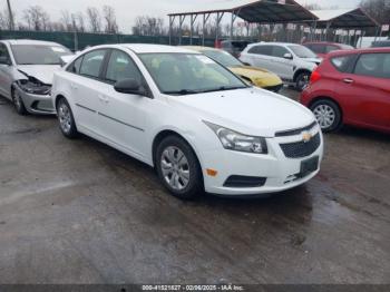  Salvage Chevrolet Cruze