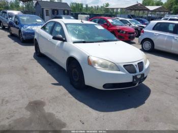  Salvage Pontiac G6