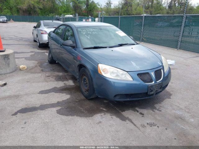  Salvage Pontiac G6