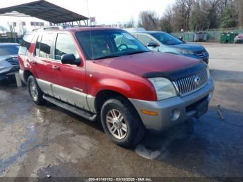  Salvage Mercury Mountaineer