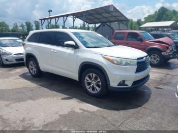  Salvage Toyota Highlander