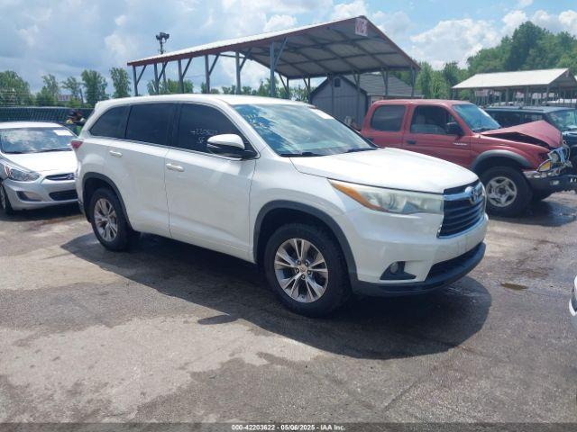  Salvage Toyota Highlander