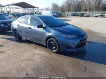  Salvage Toyota Corolla