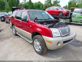  Salvage Mercury Mountaineer
