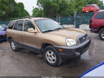  Salvage Hyundai SANTA FE