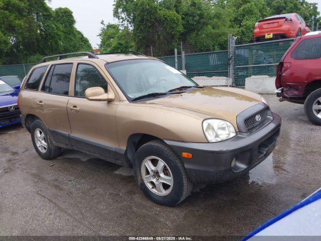  Salvage Hyundai SANTA FE