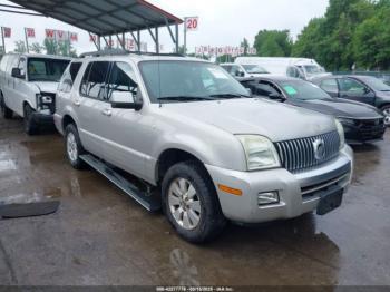  Salvage Mercury Mountaineer