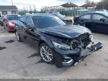  Salvage INFINITI Q50