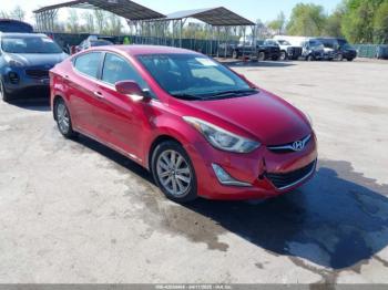  Salvage Hyundai ELANTRA