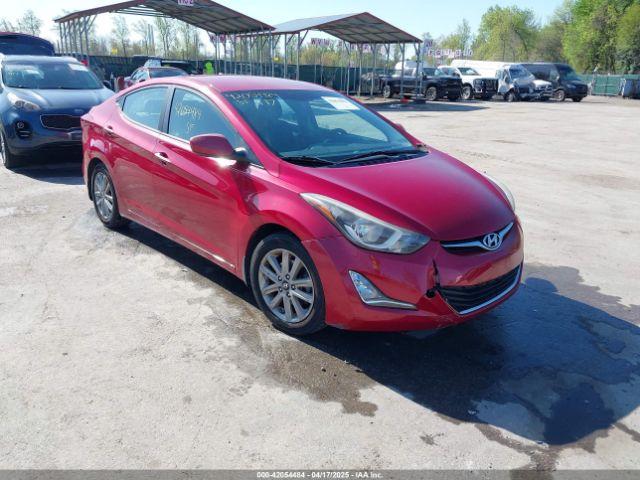  Salvage Hyundai ELANTRA