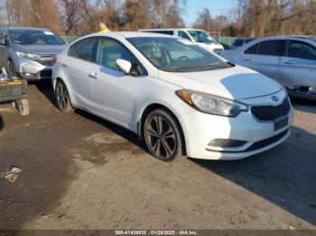  Salvage Kia Forte