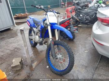  Salvage Yamaha Yz450