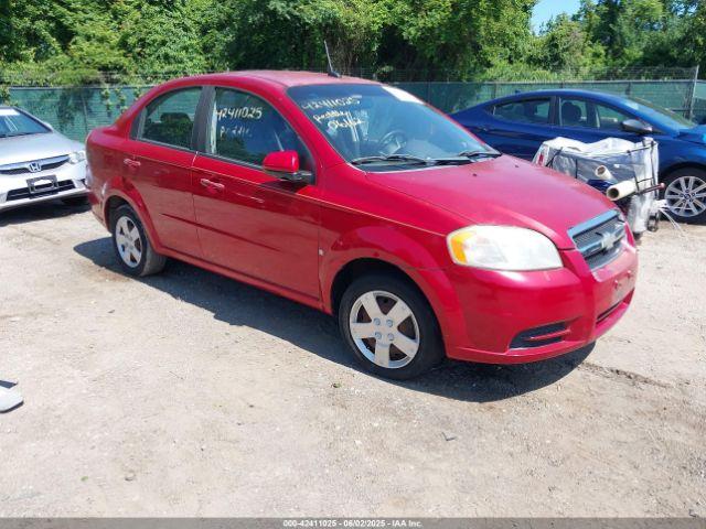  Salvage Chevrolet Aveo
