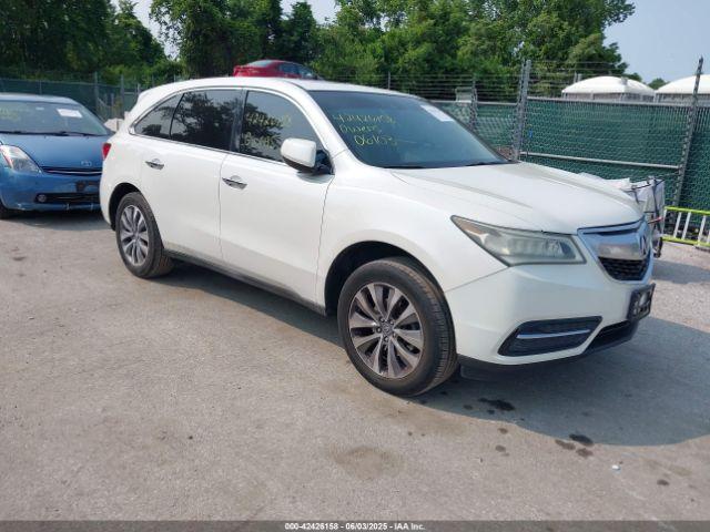  Salvage Acura MDX