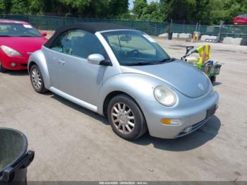  Salvage Volkswagen Beetle