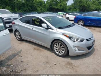  Salvage Hyundai ELANTRA