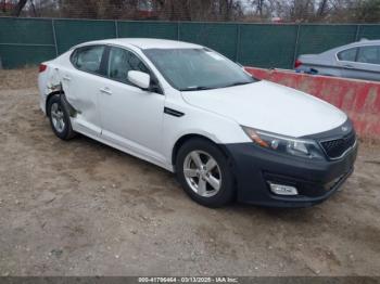  Salvage Kia Optima