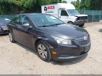  Salvage Chevrolet Cruze