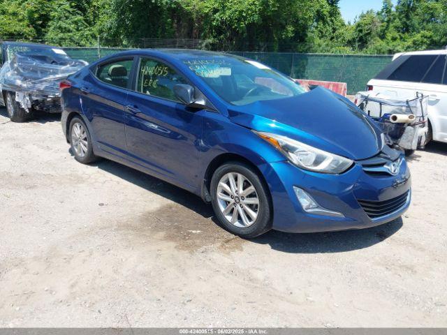  Salvage Hyundai ELANTRA