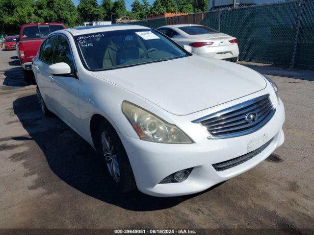 Salvage INFINITI G25x
