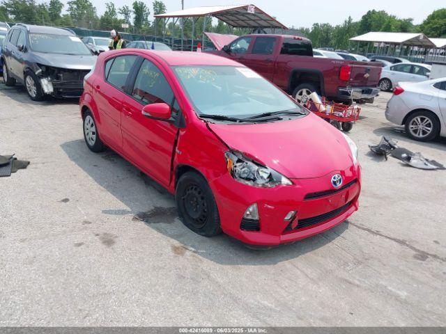  Salvage Toyota Prius c