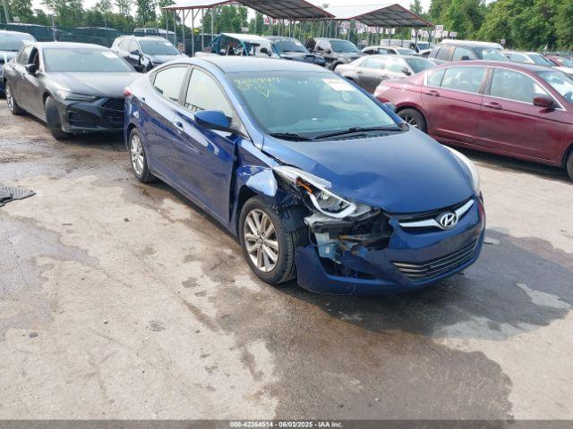  Salvage Hyundai ELANTRA