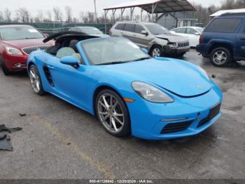  Salvage Porsche 718 Boxster