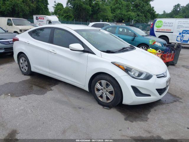  Salvage Hyundai ELANTRA