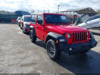  Salvage Jeep Wrangler