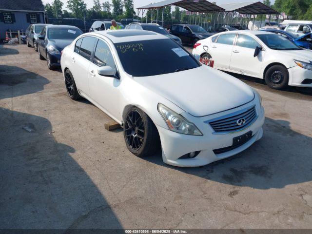  Salvage INFINITI G37x
