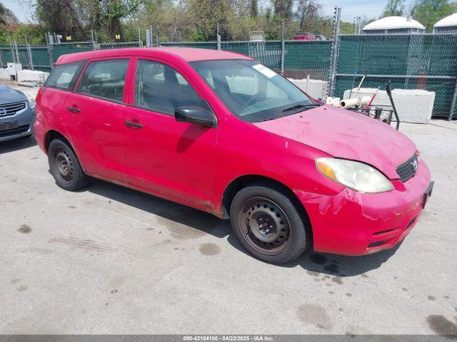  Salvage Toyota Matrix