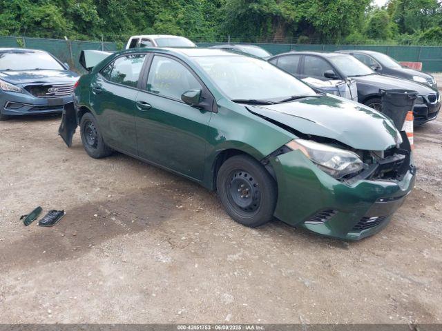  Salvage Toyota Corolla