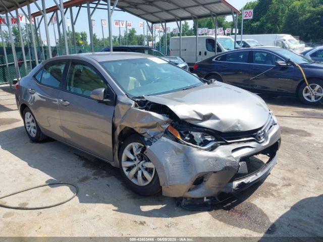  Salvage Toyota Corolla