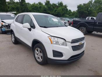  Salvage Chevrolet Trax