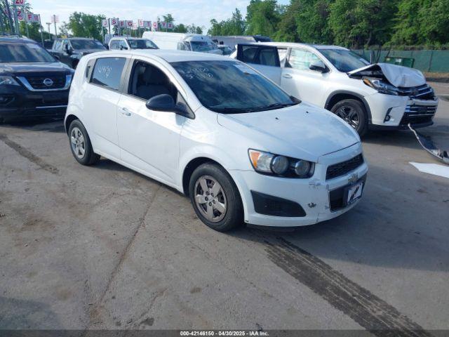  Salvage Chevrolet Sonic