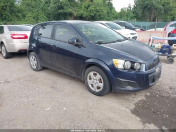  Salvage Chevrolet Sonic