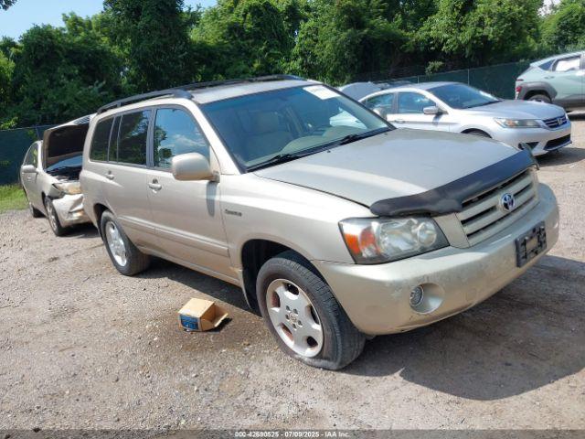  Salvage Toyota Highlander