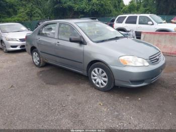  Salvage Toyota Corolla