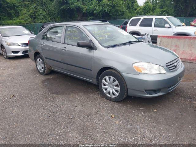  Salvage Toyota Corolla