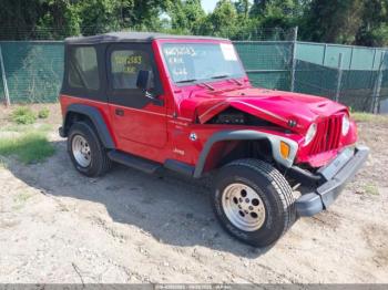  Salvage Jeep Wrangler